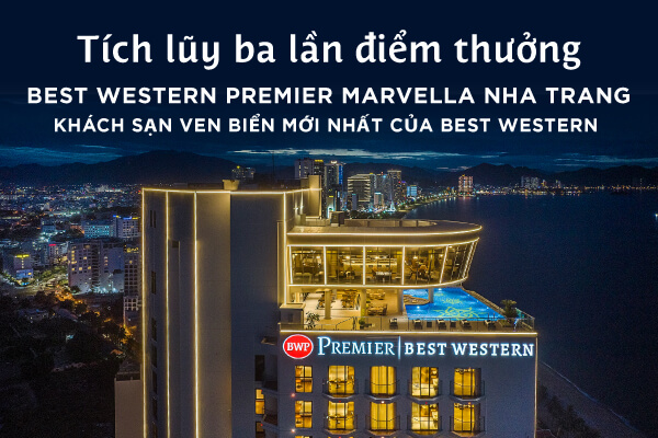 Triple Points at Best Western Premier Marvella Nha Trang