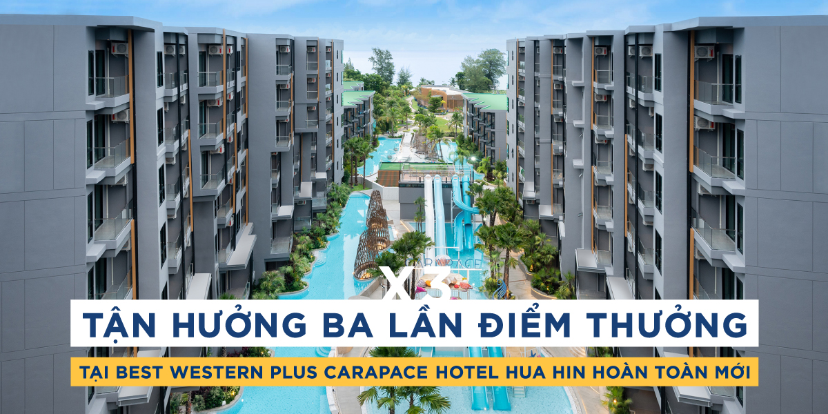 Three Cheers for Best Western Plus Carapace Hua Hin!